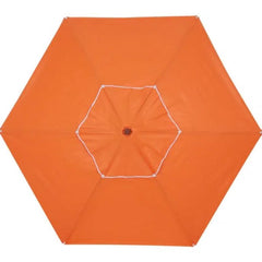 Ombrellone Central Xangri-Lá em Madeira 2,40 metros Laranja 240611 Bel