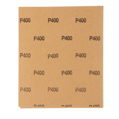 Folha De Lixa Costado De Papel 230x280mm Grão 400 50 Peças Lixamento Fino