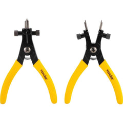 Jogo Alicate Para Aneis Ponta Intercambiavel Com 2Pcs Vonder 0,8mm 1,0mm 1,2mm 1,4mm 10 Peças