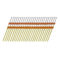 Pregos Galvanizados para Pregador Pneumático 90mm 3,05mm 2000 Unidades Denzel Resistente à Corrosão