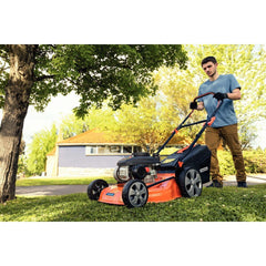 Cortador de Grama a Gasolina Tramontina CC46M 141cc 460mm 55L 8 Níveis de Corte Chassi Metálico
