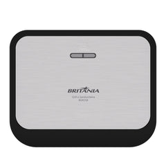 Sanduicheira e Grill Britânia BGR25B Acabamento Inox 2 em 1 220V