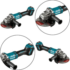 Esmerilhadeira Angular 180Mm Sem Fio 40V Resistência Água Motor BL Com Sistema AWS GA037GZ Makita