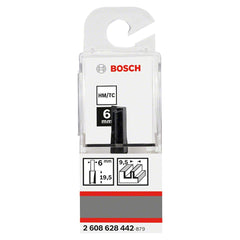 Fresa Reta Bosch Standard 6mm D1 9,5mm L 19,5mm G 51mm