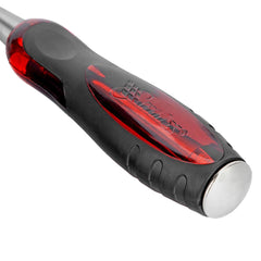 Formão Chanfrado Cabo Dupla Injeção Emborrachado 1/2'' 38mm MTX 245259 Aço Cromo-Vanádio 65 HRC