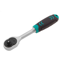 Chave Catraca Reversível Soquete 1/4'' 72 Dentes Cromo Vanádio Stels 1402555
