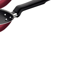Jogo De Frigideiras Tramontina Loreto Alumínio 1,6 Mm Starflon Max Vermelho 2 Peças
