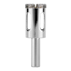 Broca Diamantada Para Vidro 22mm Haste Triangular Aço 45 MTX 726229 Furos Precisos