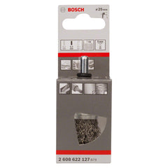 Escova De Aço Bosch Pro Stainless Steel Clean Ondulado 25mm