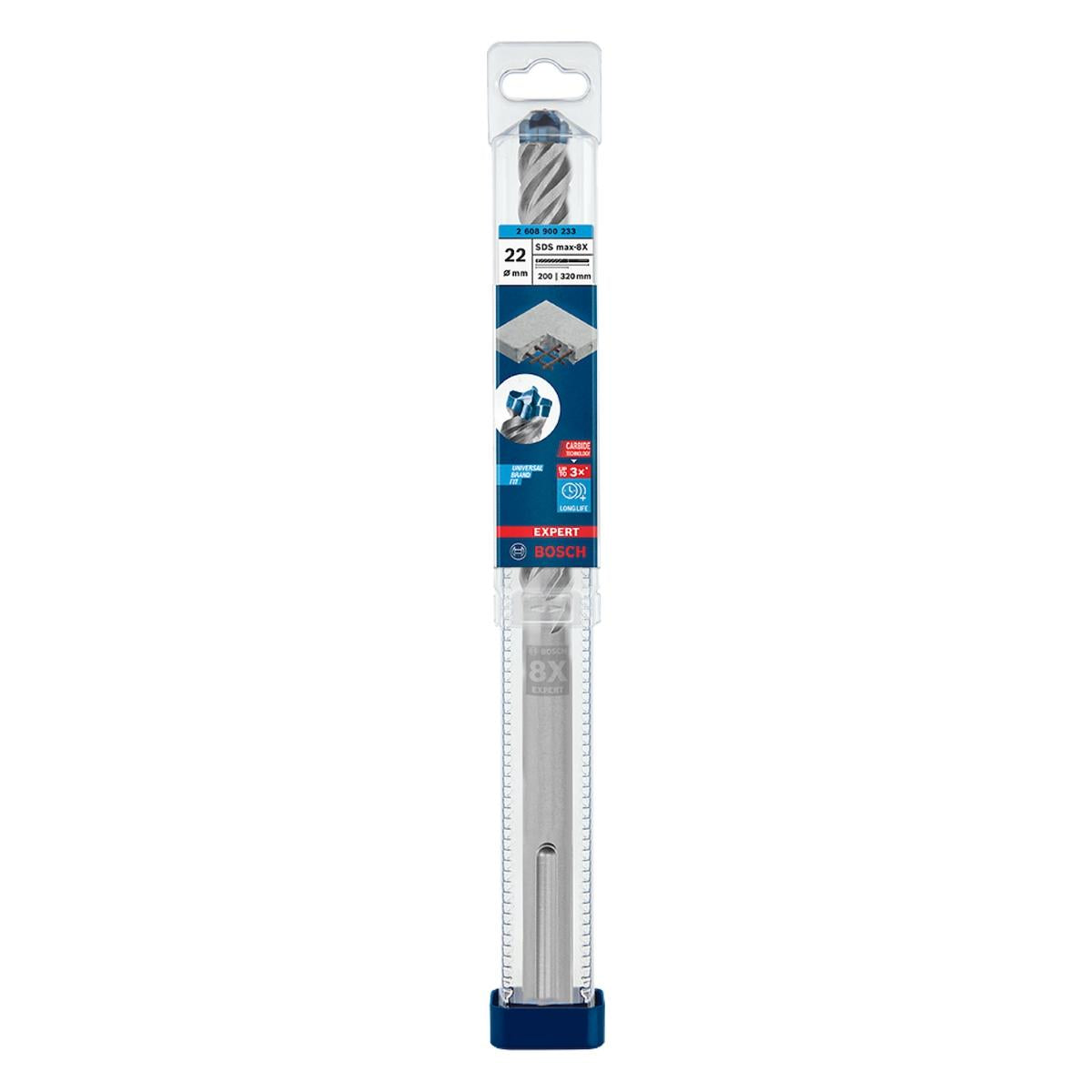 Broca Para Concreto Bosch Expert Sds Max-8X Ø22X200X320mm
