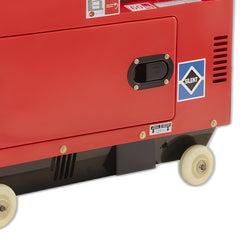 Gerador à Diesel Dg6000Es 120/240V Biv 4600W Kawashima