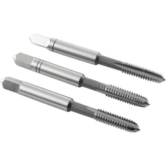 Macho Manual Aço Rápido Nº 8 5/32'' Unc Jogo c/ 3 pçs Vonder