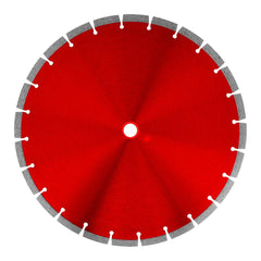 Disco Corte Segmentado Diamantado 350x25.4mm Corte Seco com Anel Redutor MTX