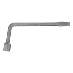 Chave De Roda Tipo L Com Espátula Cromo Vanádio 19mm 1PC Aço 45 Stels 1422455