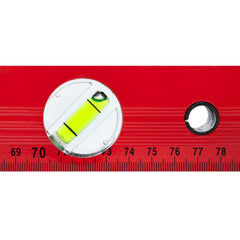 Nível Alumínio com Régua e 3 Bolhas 800mm 32pol MTX 332269 Precisão ±1mm/m