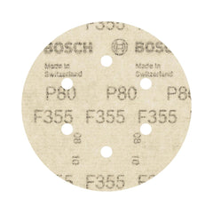 Disco De Lixa Bosch Pro F355 150mm Grano 80 - 5 Unidades