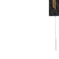 Pegador Para Carne Tramontina Churrasco Aço Inox E Cabo De Madeira 37 Cm Profissional Resistente