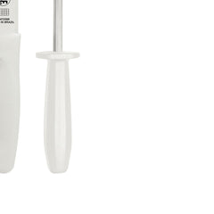 Jogo De Facas Tramontina Premium 3 Peças Aço Inox E Polipropileno Branco Com Chaira
