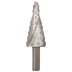 Broca Escalonada Bosch Aço Rápido Para Metal Hss 4-20mm