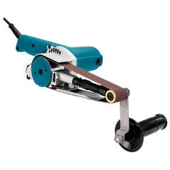 Lixadeira de Cinta Industrial 550W Adaptável a Coletor de Pó Punho Cintas de Lixa 9031 220V Makita
