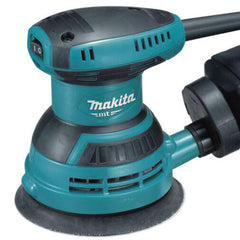 Lixadeira Rotorbital 125mm 5'' 240W 12000 RPM Madeira com Lixa Saco Coletor Pó M9204B 220V Makita