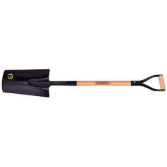 Tramontina Pá Meia-Lua 426/00 Aço Carbono 74 Cm Empunhadura Metálica Ergonômica Cabo Madeira 74 Cm