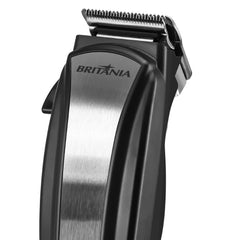 Máquina de Cortar Cabelo BCR22P Britânia Com 9 Acessórios Lâmina de Aço Inox 220V