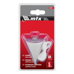 Prumo De Centro 300g Aço Cabo 5m Mtx 848339 Precisão E Durabilidade