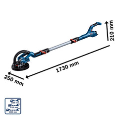 Lixadeira De Parede Gtr 550 Bosch 550W 127V Em Maleta