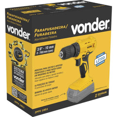 Parafusadeira Furadeira 3/8 18V Sem Bateria IPFV1851 Vonder