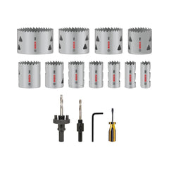 Jogo De Serras Copo Bosch Pro Multi Material Cobalto 15Pcs