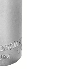 Soquete Estriado Longo 15/16'' Aço Cromo Vanádio Cromado 1/2'' Encaixe DIN 3124 DIN 1711-1 Tramontina PRO