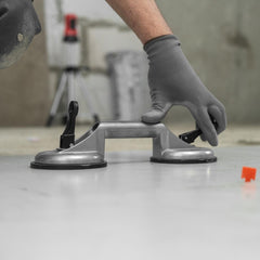 Ventosa Dupla Alumínio MTX 8752059 80kg 117mm Durável e Ergonômica
