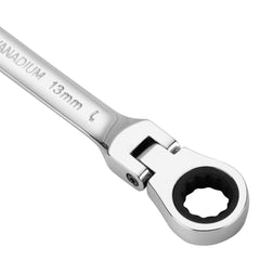 Chave Combinada Catraca Reversível 13mm Aço CrV Cromoníquel 72 Dentes MTX 148659