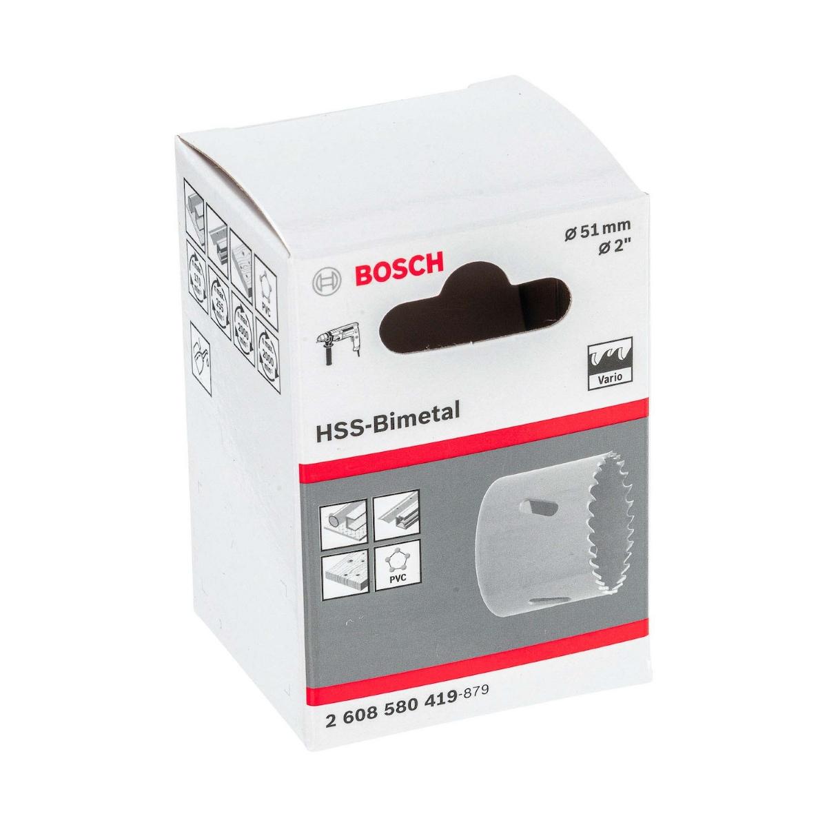 Serra Copo Bimetálica Eco Bosch 51 mm 2''