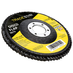 Disco Flap 115 mm G100 Fibra Reto Aço Tradestar