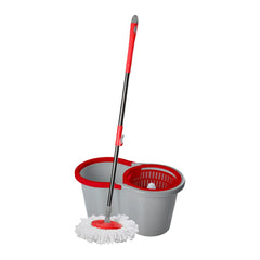 MOP Giratório WAP com Sistema Giratório, Mop de Microfibra e Cabo Ajustável