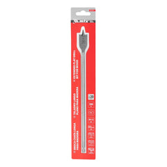 Broca Chata Para Madeira Longa 20 X 300mm Haste Hexagonal 7mm Aço 45 MTX Precisão