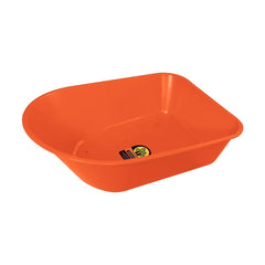 Caçamba Funda Tramontina 55L Plástico Laranja Resistente Para Carrinho De Mão