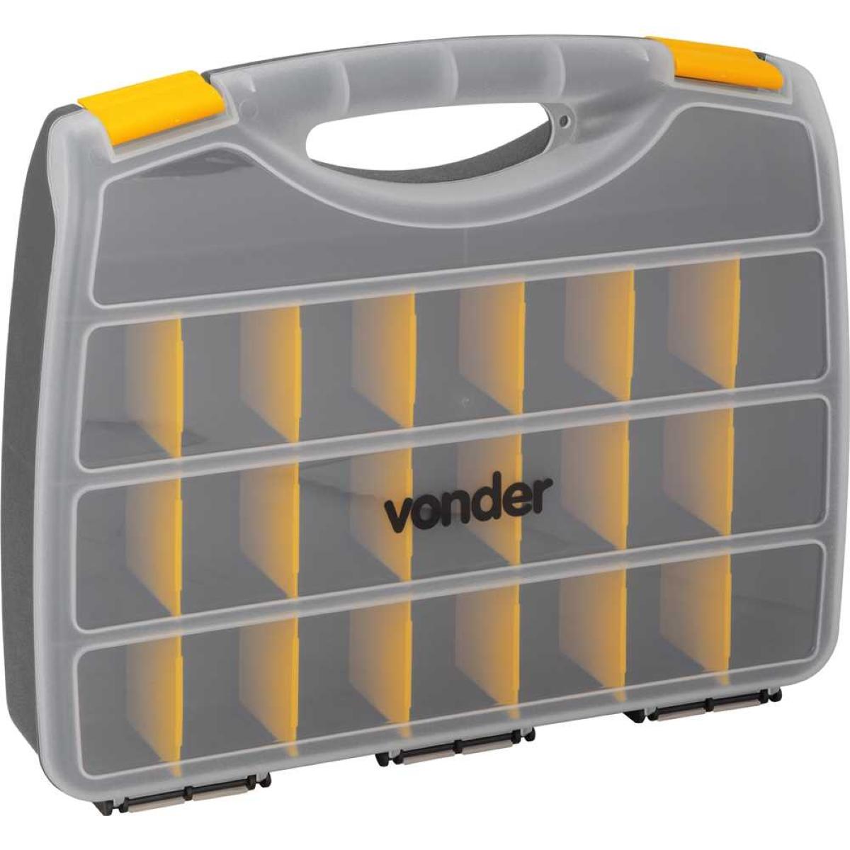 Organizador Plástico 380X310X70Mm 4Kgf 23 Compartimentos Vonder Opv230