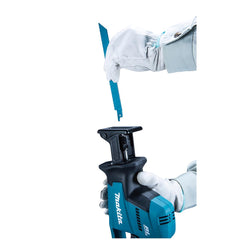 Serra Sabre Sem Fio 18V Portátil Com 2 Baterias Carregador Maleta 3 Lâminas DJR189RTJ Makita