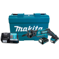 Serra Sabre 3300 Golpes por Minuto Sem Fio 12V Com 2 Baterias Carregador Maleta JR105DWYE Makita