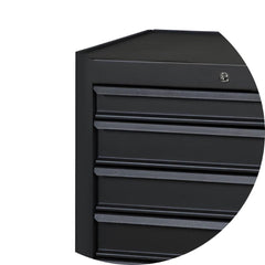 Carrinho de Ferramentas 400KG Preto 6 Gavetas com Guias Telescópicas C04-BOX-N Beta