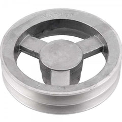 Polia alumínio 180mm 2 canais perfil b Vonder