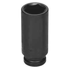 Soquete de Impacto Sextavado Longo 3/8'' 1/2'' aço Cromo Molibdênio Fosfatizado Tramontina PRO