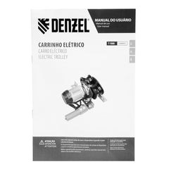 Carro Elétrico Talha 1000kg 540W 220V 16m/min IP54 Ajustável Denzel T-1000