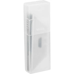 Lamina Trapezoidal Estilete Raspador 19x58mm 0,6mm 10Pcs Vonder 3599018210 Aço Resistente