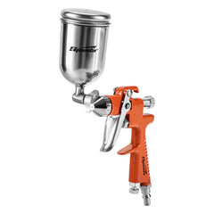 Pistola de Pintura Gravidade 0.5mm 100ml Sparta 1/4'' 2.5bar 140l/min Alumínio