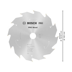 Disco De Serra Circular Bosch Pro Wood Cordless 165mm 12 D