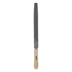 Lima Chata MTX 250mm Cabo Madeira Corte Cruzado Duplo Nº2 Aço Carbono Ferramenta Metalurgia